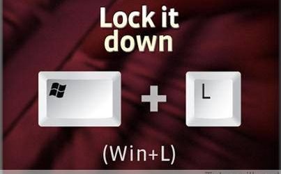 Quickly lock Windows screen using keyboard shortcut