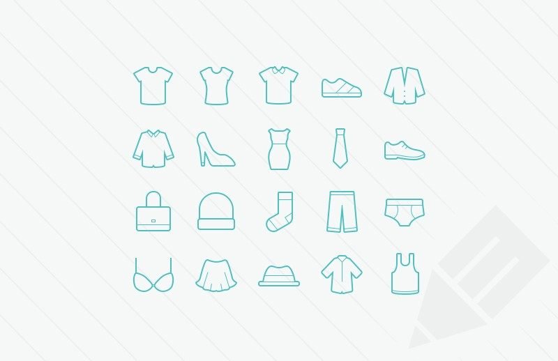 Clothing Vector Icons