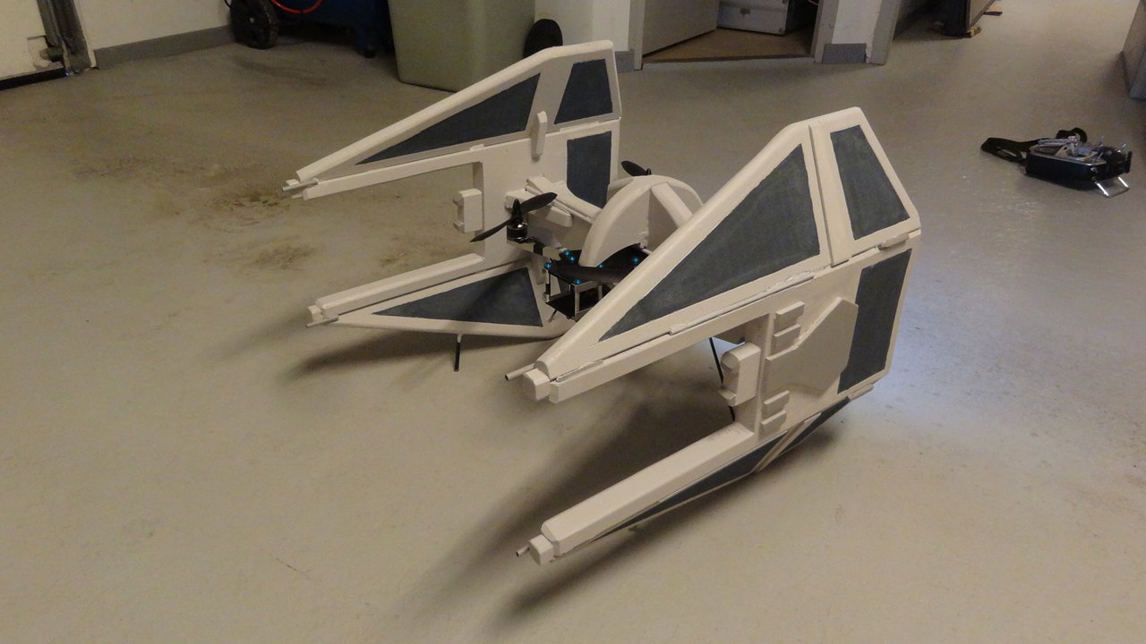 Star Wars TIE Interceptor RC Drone Project