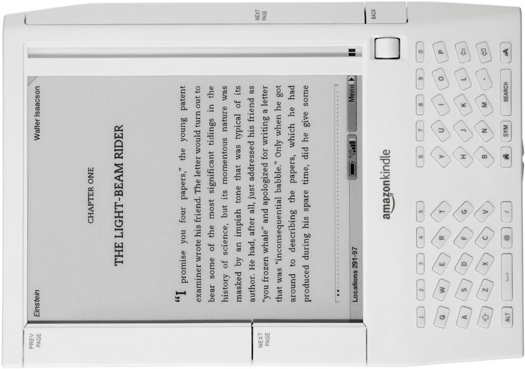 KINDLE – Portable and wireless reading device