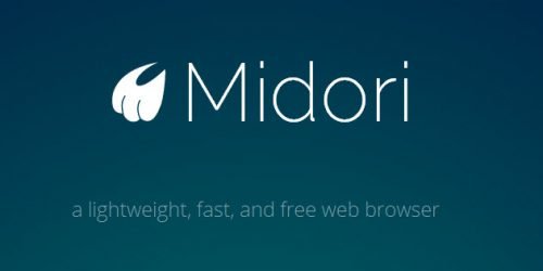 Midori browser – now available for Windows