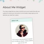 about me widget