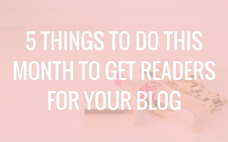 how to get readers for your blog
